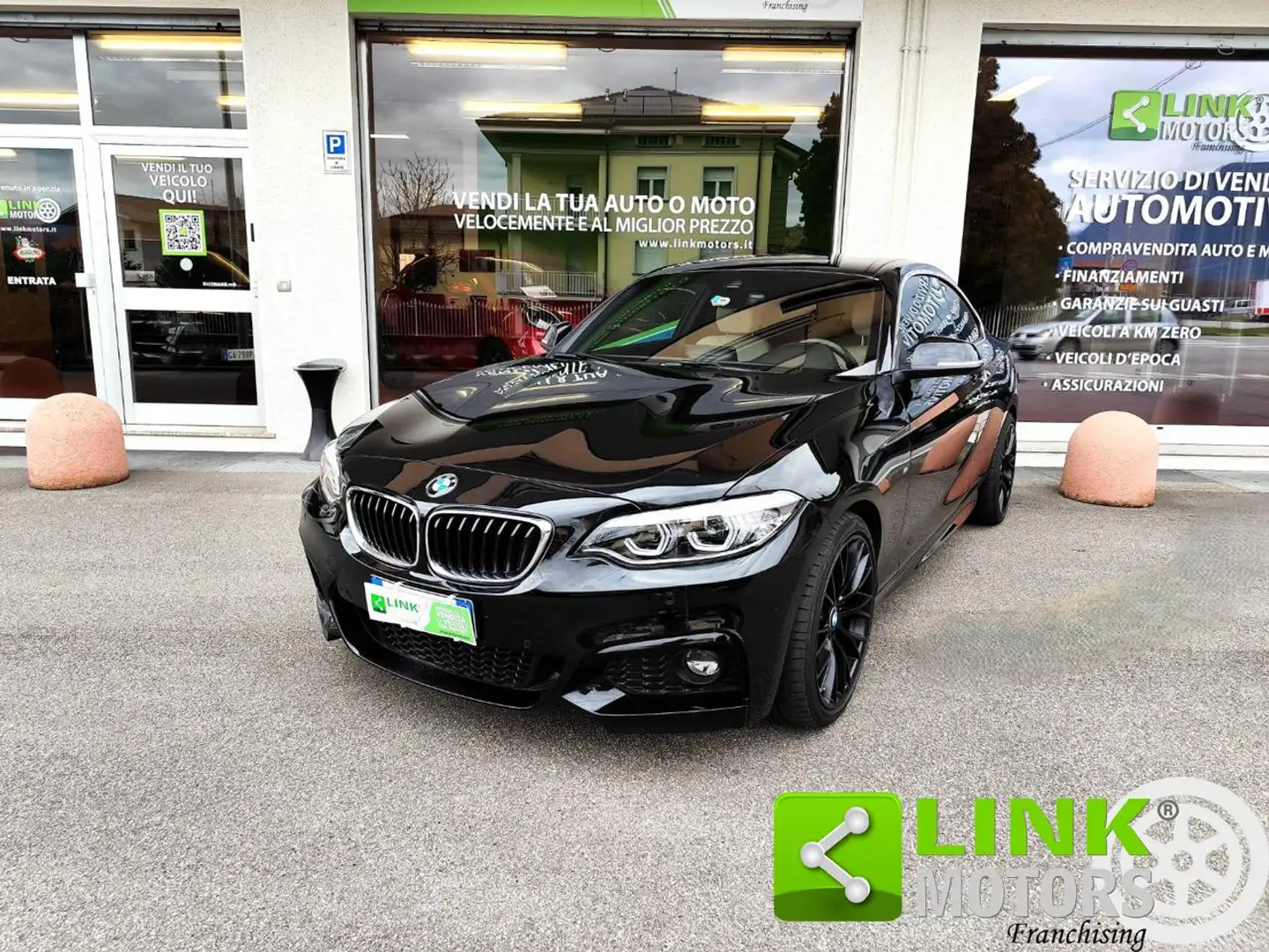 BMW 230 i Coupé Msport GARANZIA INCLUSA Černá - 1
