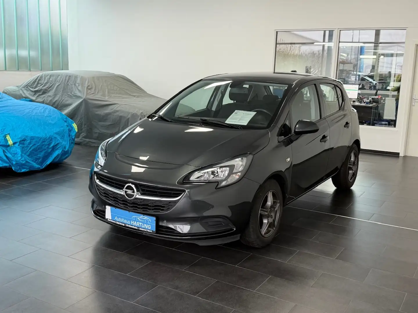 Opel Corsa Corsa Diesel, CarPlay, SHZ, Alu, PDC V+H, Grau - 1
