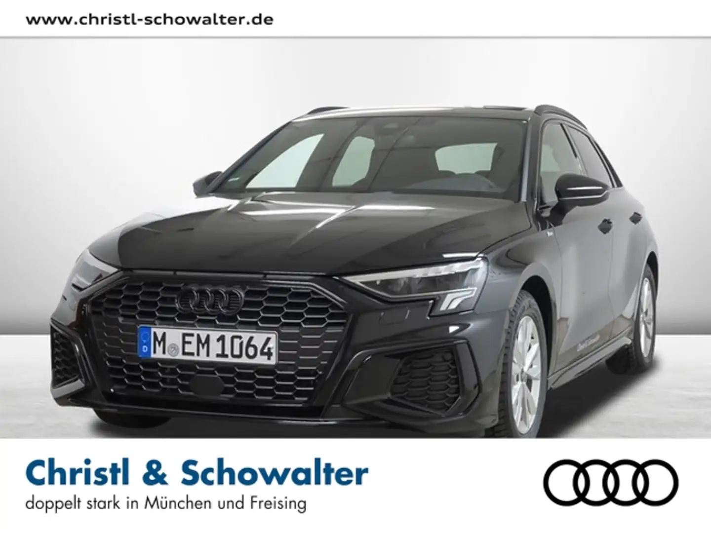 Audi A3 Sportback 35 TFSI S line LED NAVI Schwarz - 1