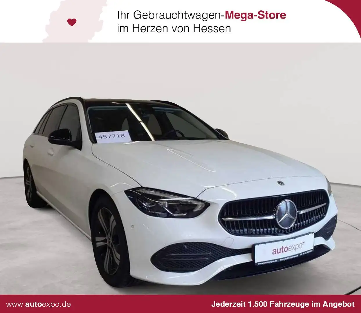 Mercedes-Benz C 220 C 220 d T 9G Ava PANO AdvKomfortP ParkP Weiß - 1