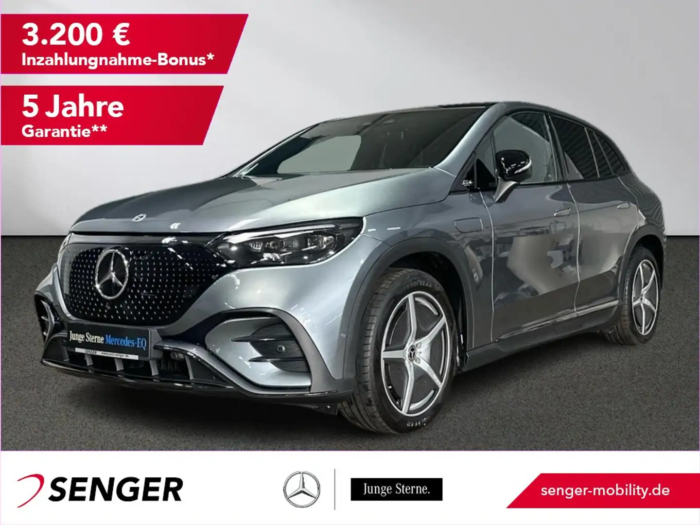 Mercedes-Benz EQE 350 4M SUV AMG Digital-Light Airmatic AHK Grau - 1