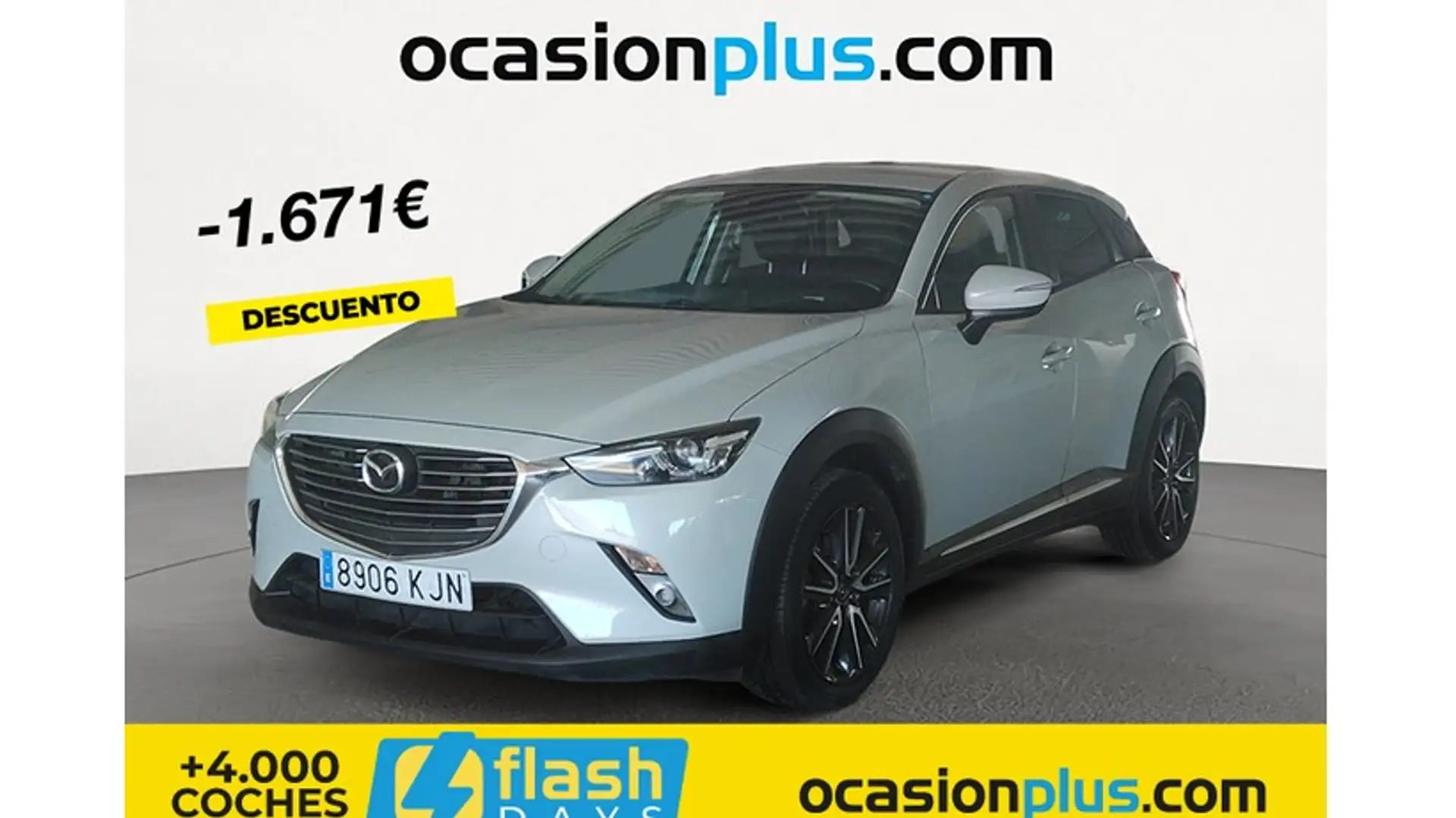 Mazda CX-3 2.0 Luxury 2WD Aut. 120 Blanco - 1
