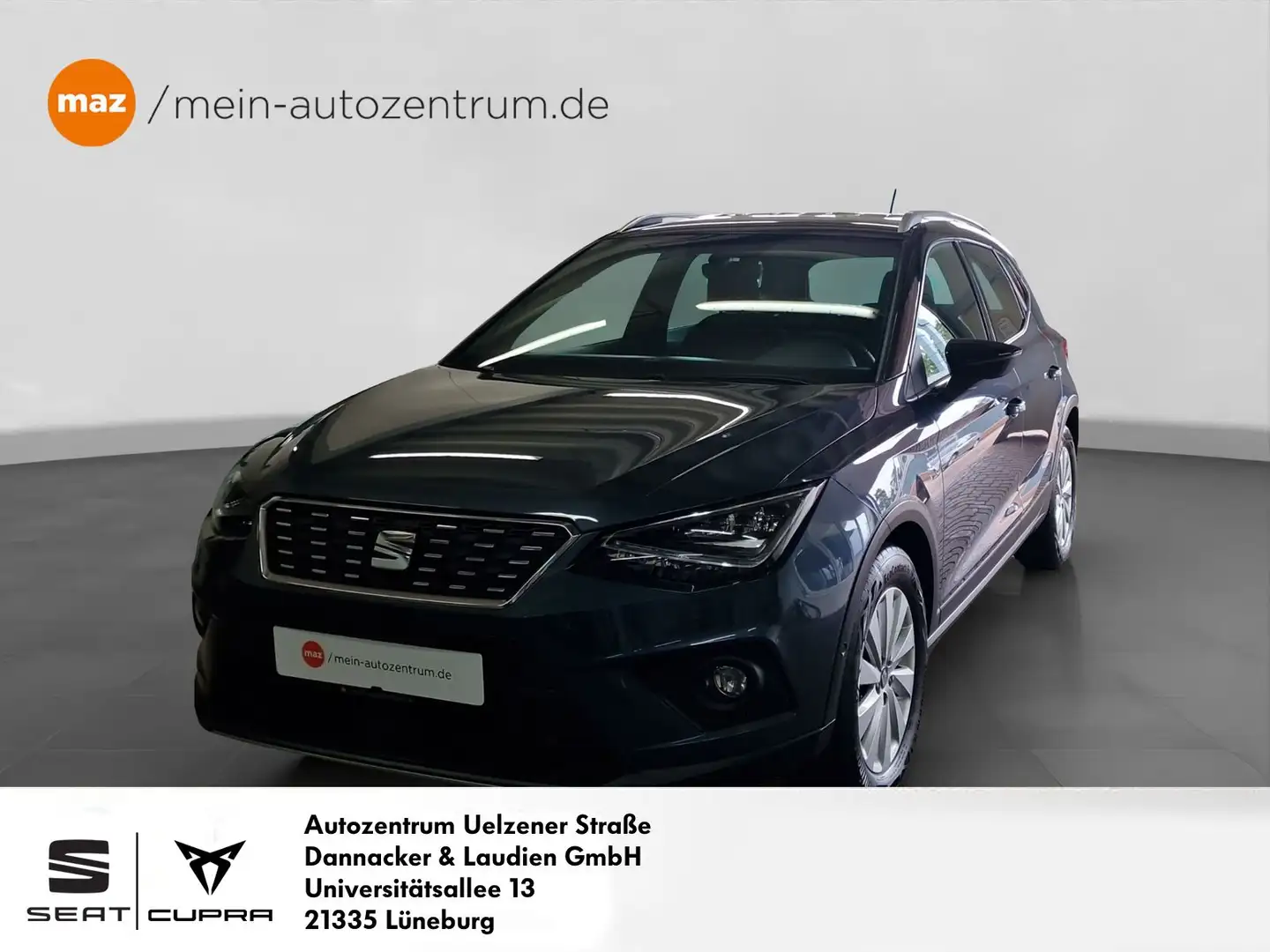 SEAT Arona 1.0 TSI Xcellence Alu LED Navi Kamera Sitzhe Grijs - 1