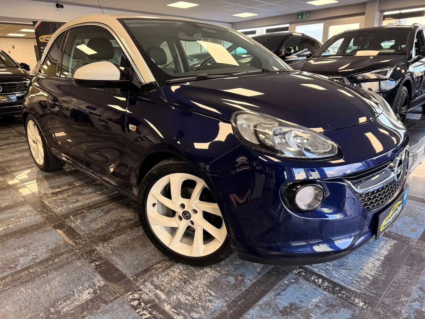 Opel Adam Jam/Touch/Klima/Aluräder/Leder/SHZ/LHZ Blau - 2