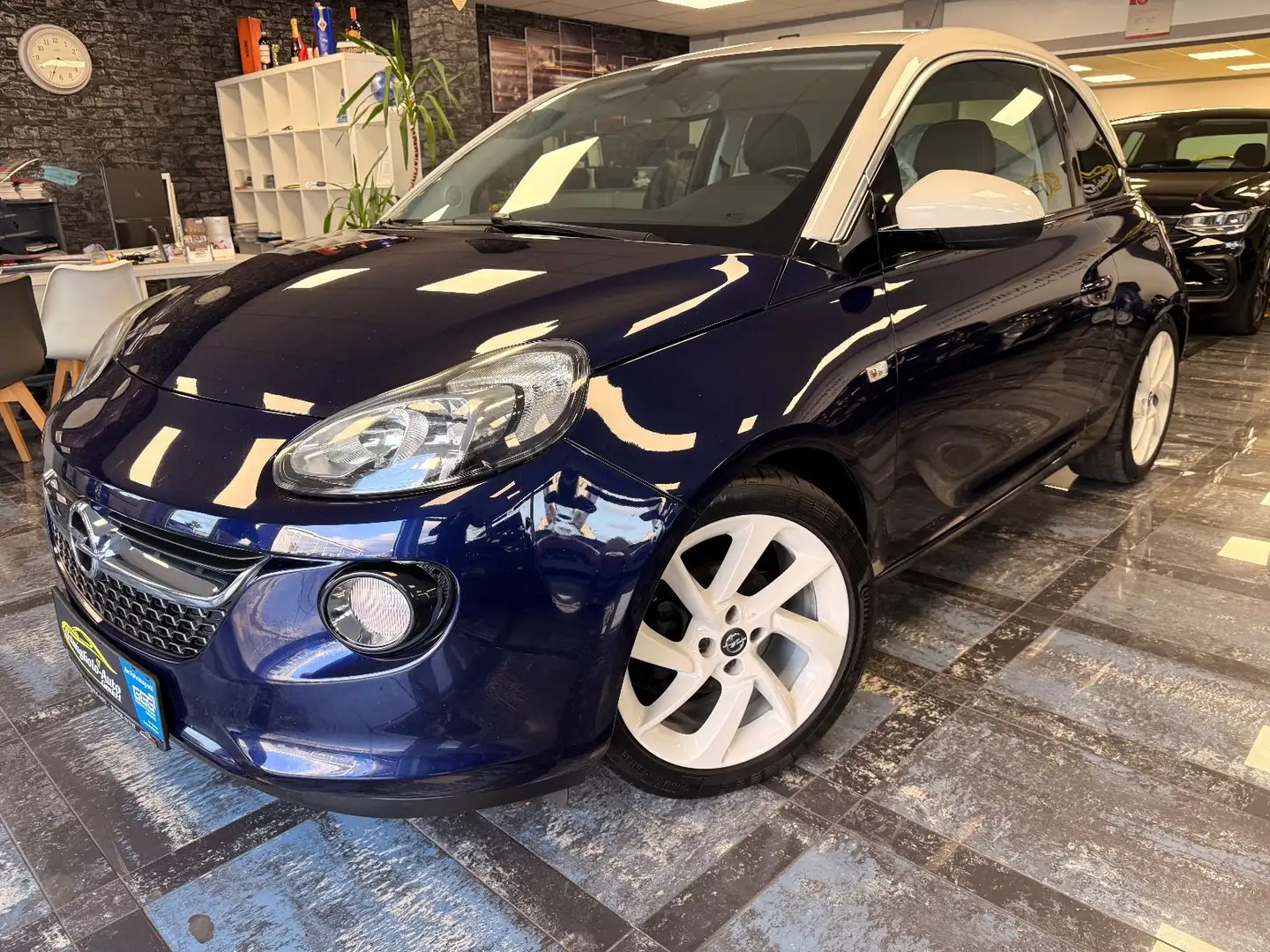Opel Adam Jam/Touch/Klima/Aluräder/Leder/SHZ/LHZ Blau - 1