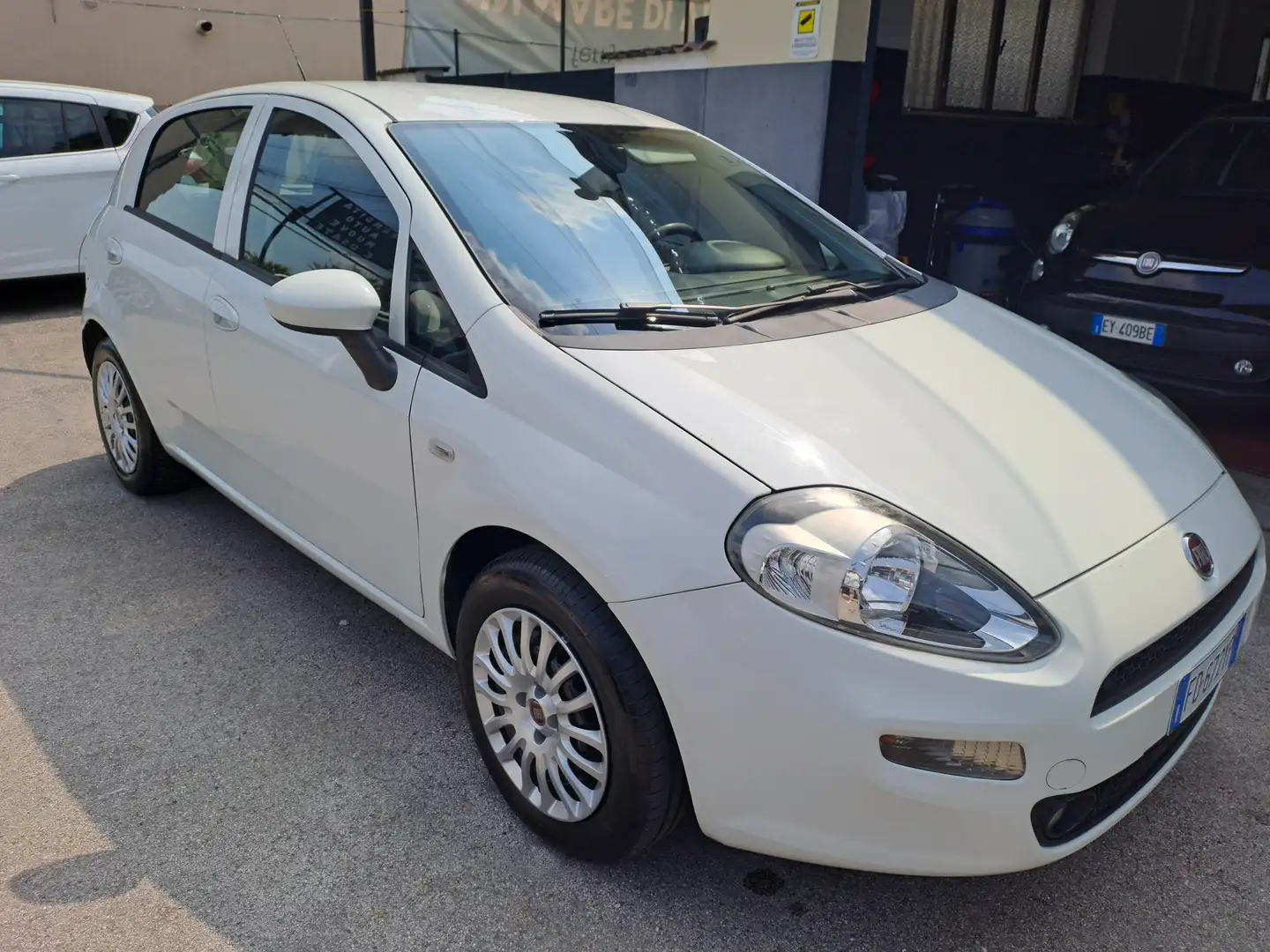 Fiat Punto 1.3 MJT 75CV - OK NEOPATENTATI Blanc - 2