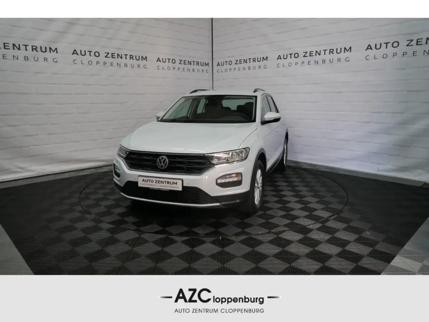 Volkswagen T-Roc Style 1.0 TSI Climatronoc+USB+PDC+Alu Weiß - 1