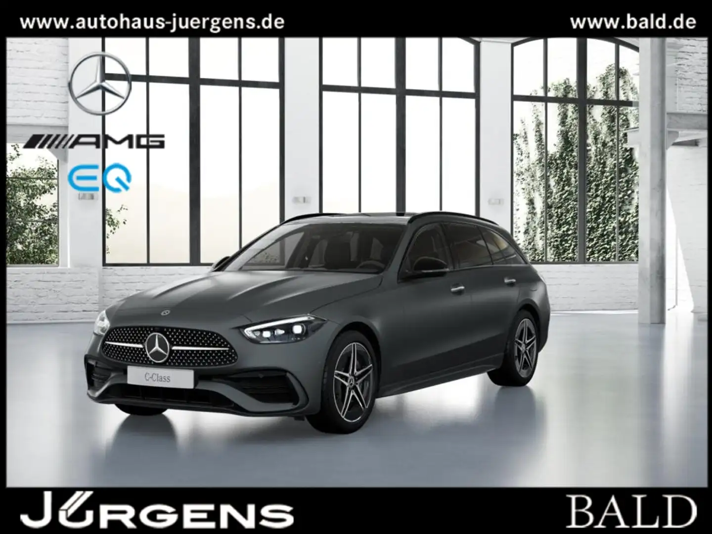 Mercedes-Benz C 300 e T-Modell +Perf-AGA+AMG+MBUX+Pano+Night Grau - 1