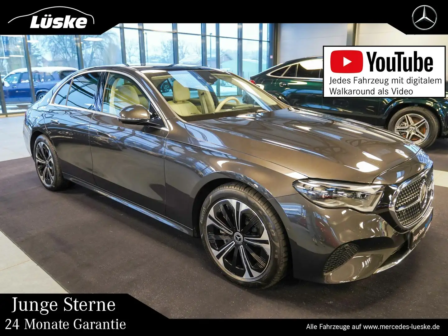 Mercedes-Benz E 300 E 300 e AVANTGARDE macchiato Fahrassistenz Pano Grau - 1