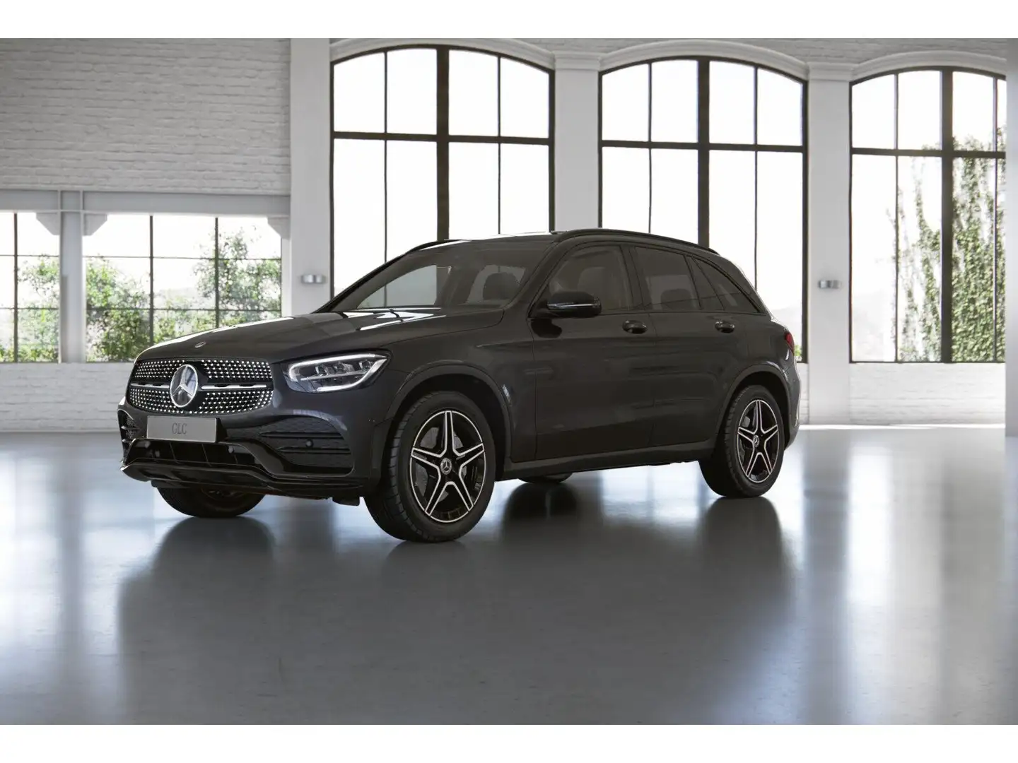 Mercedes-Benz GLC 220 d 4MATIC Navi Cam AUT Wide AHK LED SHZ Grau - 2