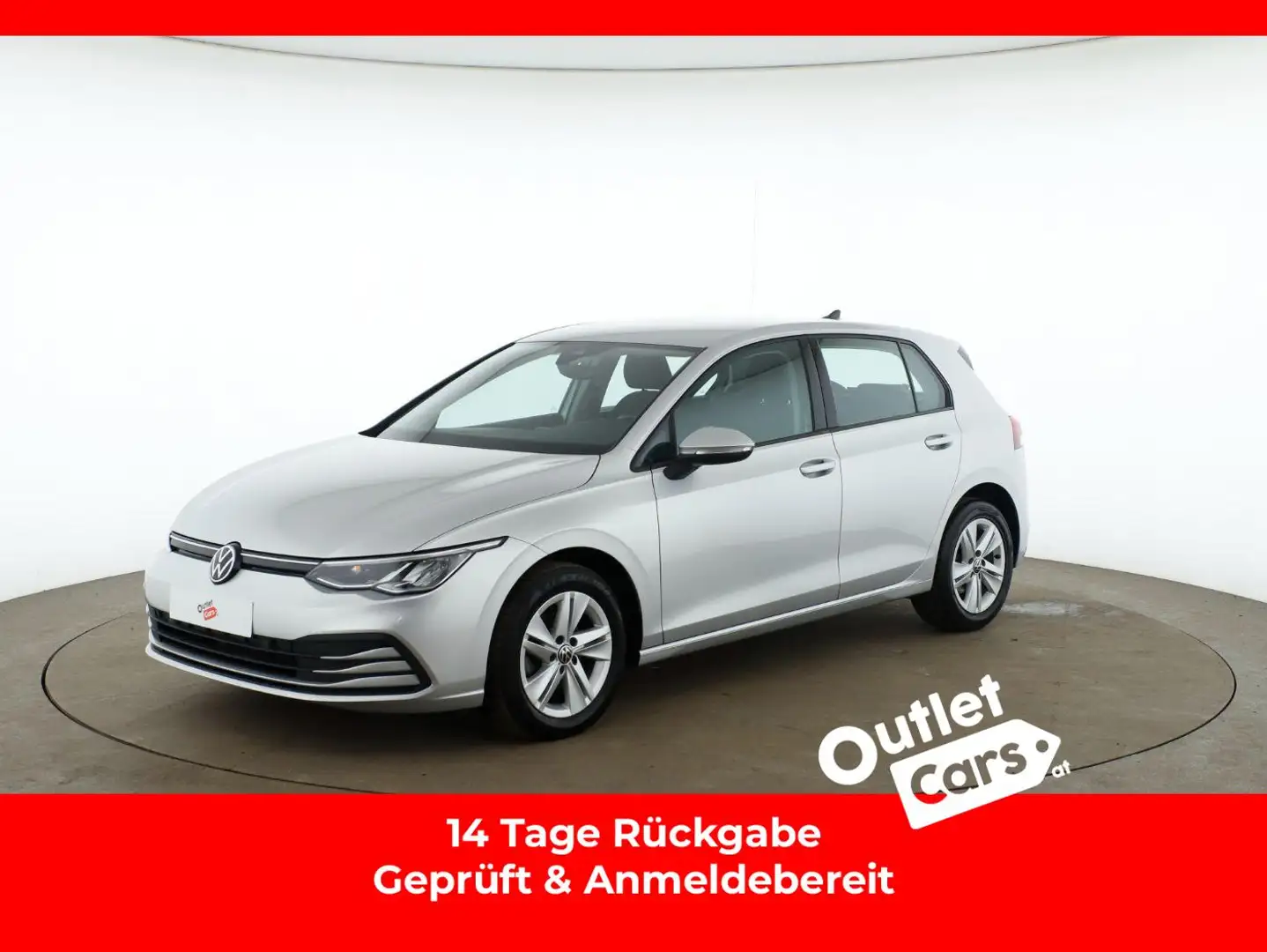 Volkswagen Golf VIII 2.0 TDI Life CARPLAY+LED+NAVI+Virtual Silber - 1