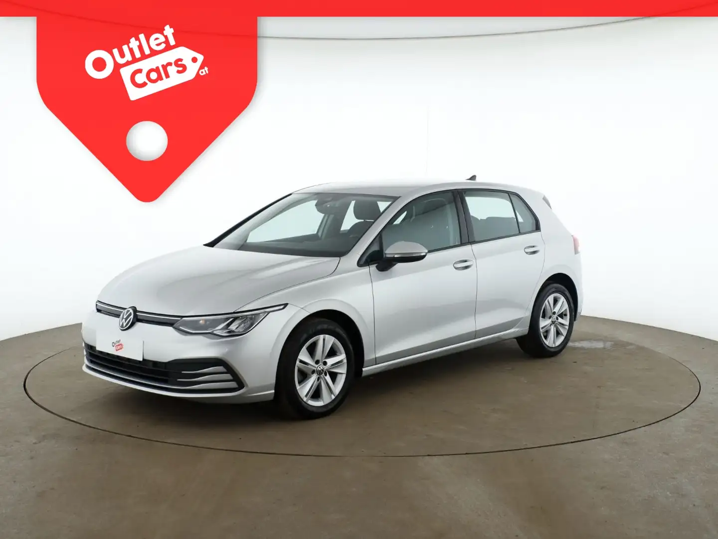 Volkswagen Golf VIII 2.0 TDI Life CARPLAY+LED+NAVI+Virtual Silber - 1