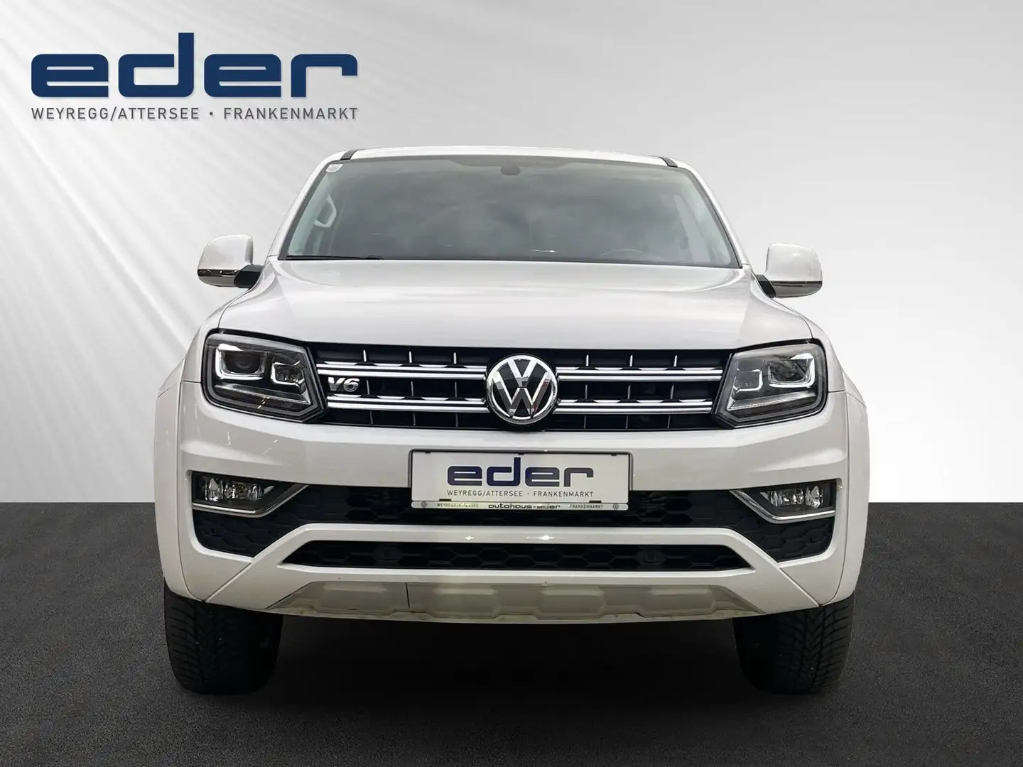 Volkswagen Amarok Highline V6 TDI 4x4 permanent Weiß - 2