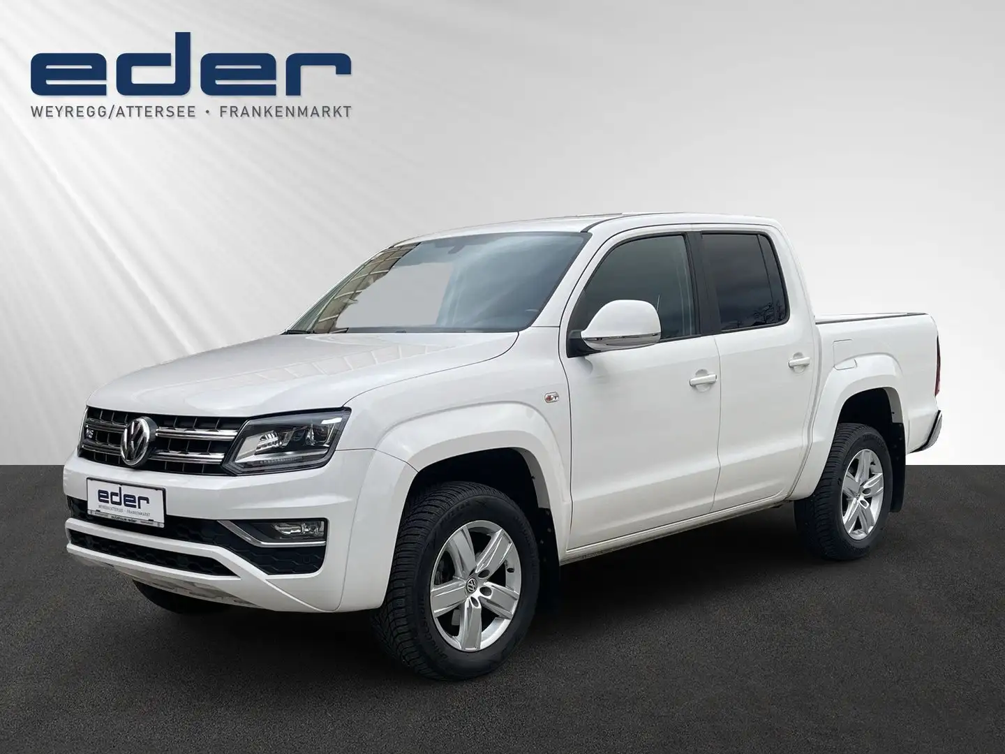 Volkswagen Amarok Highline V6 TDI 4x4 permanent Weiß - 1