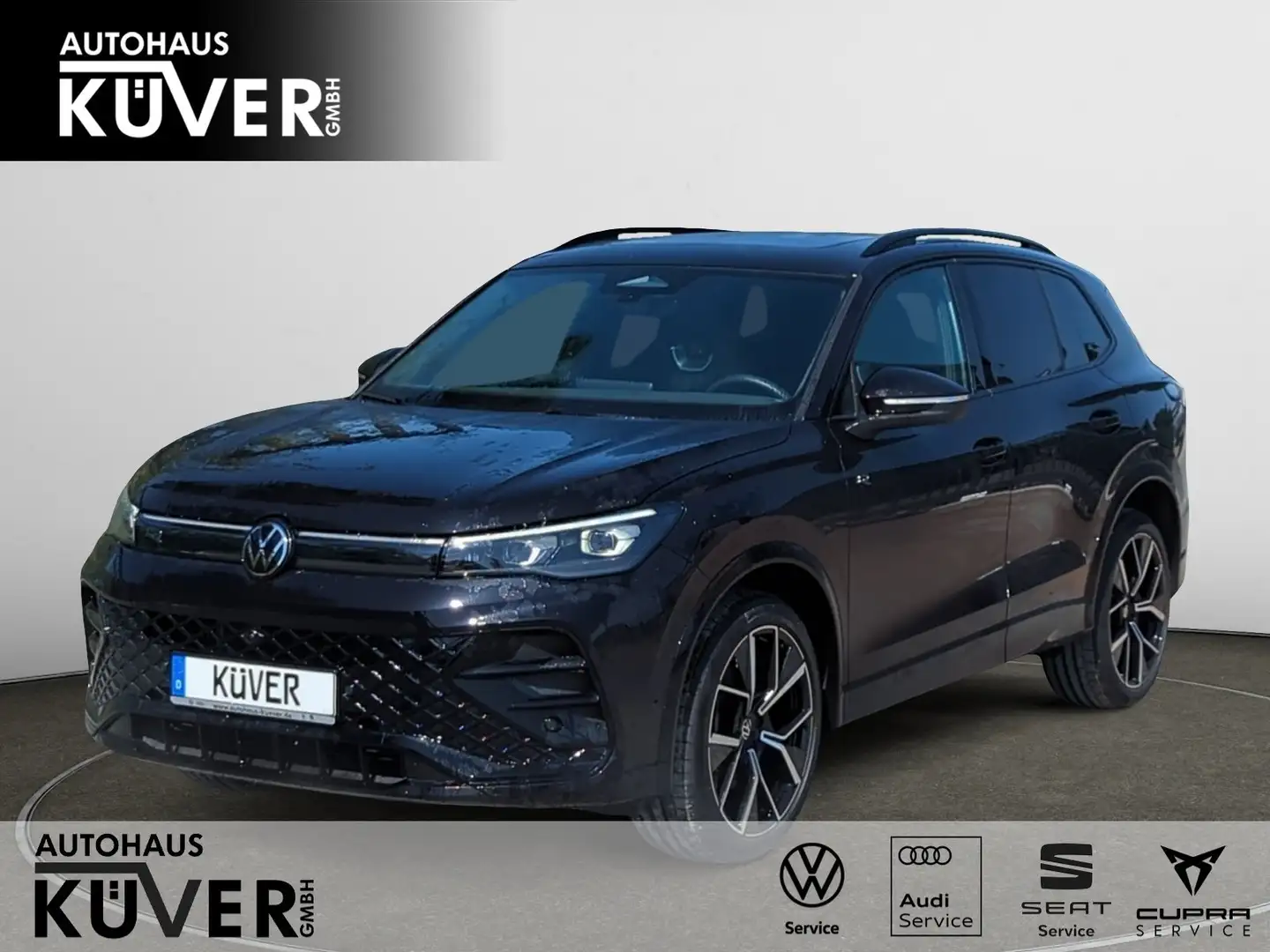 Volkswagen Tiguan R-Line 2.0 TSI DSG 4M+Pano+AHK+Matrix+ACC Schwarz - 1