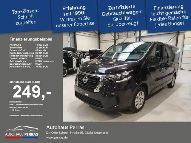 Nissan Primastar dCI 170 DCTTekna 8-Sitz 2ST HK BES+  L1H1 2.8t  De