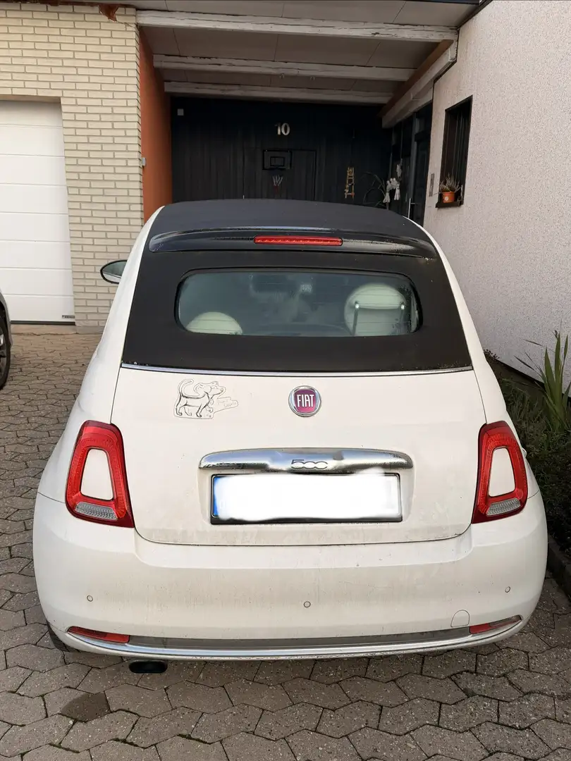 Fiat 500 Lounge Weiß - 2