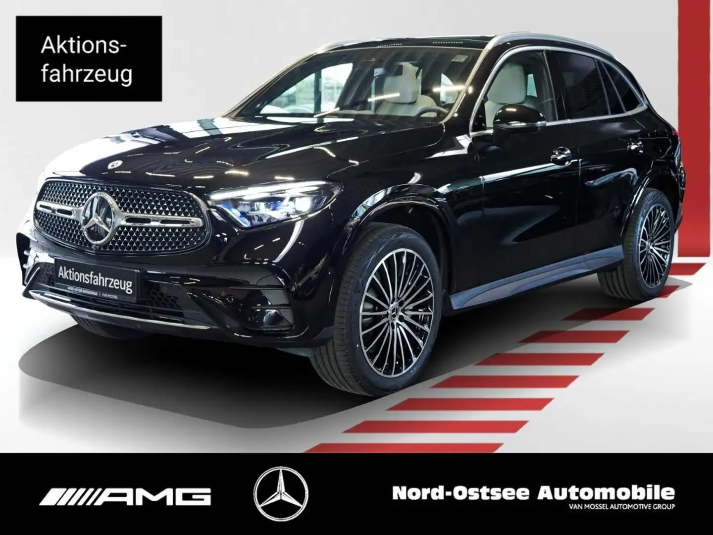 Mercedes-Benz GLC 300 de 4m AMG PANO AHK DIG-LIGHT DISTR 360° Schwarz - 1