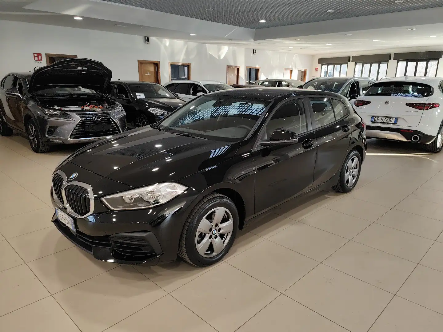 BMW 116 i 5p. auto Navi Cruise Sensori Virtual Cockpit Black - 1