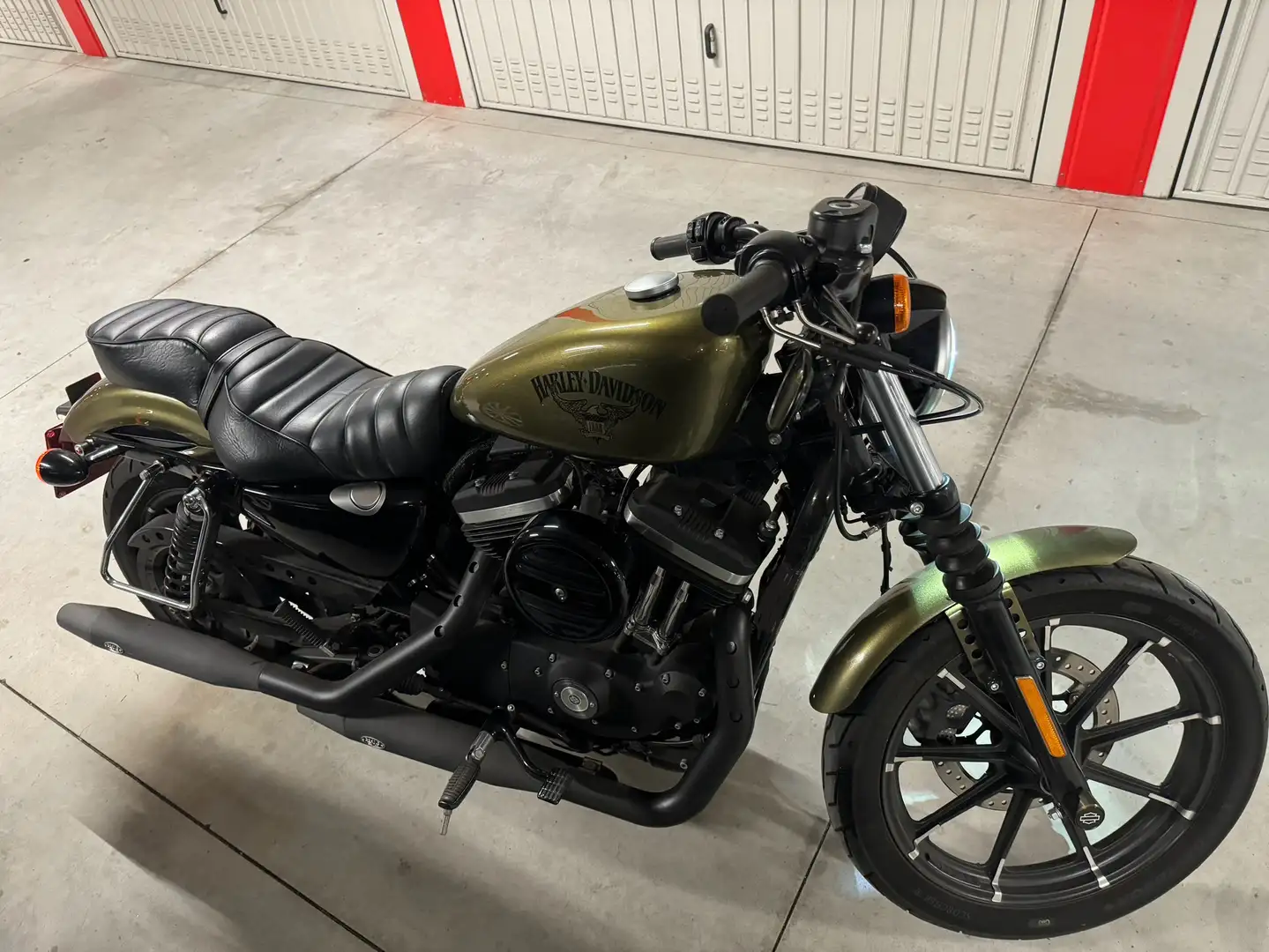 Harley-Davidson Sportster 883 883 iron abs XL883N Zelená - 2