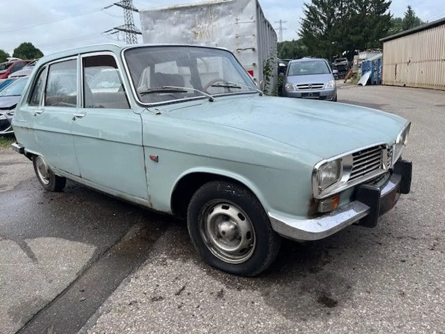 Renault R 14 R 16  OLDTIMER  RESTAURATIONSOBJEKT Azul - 1