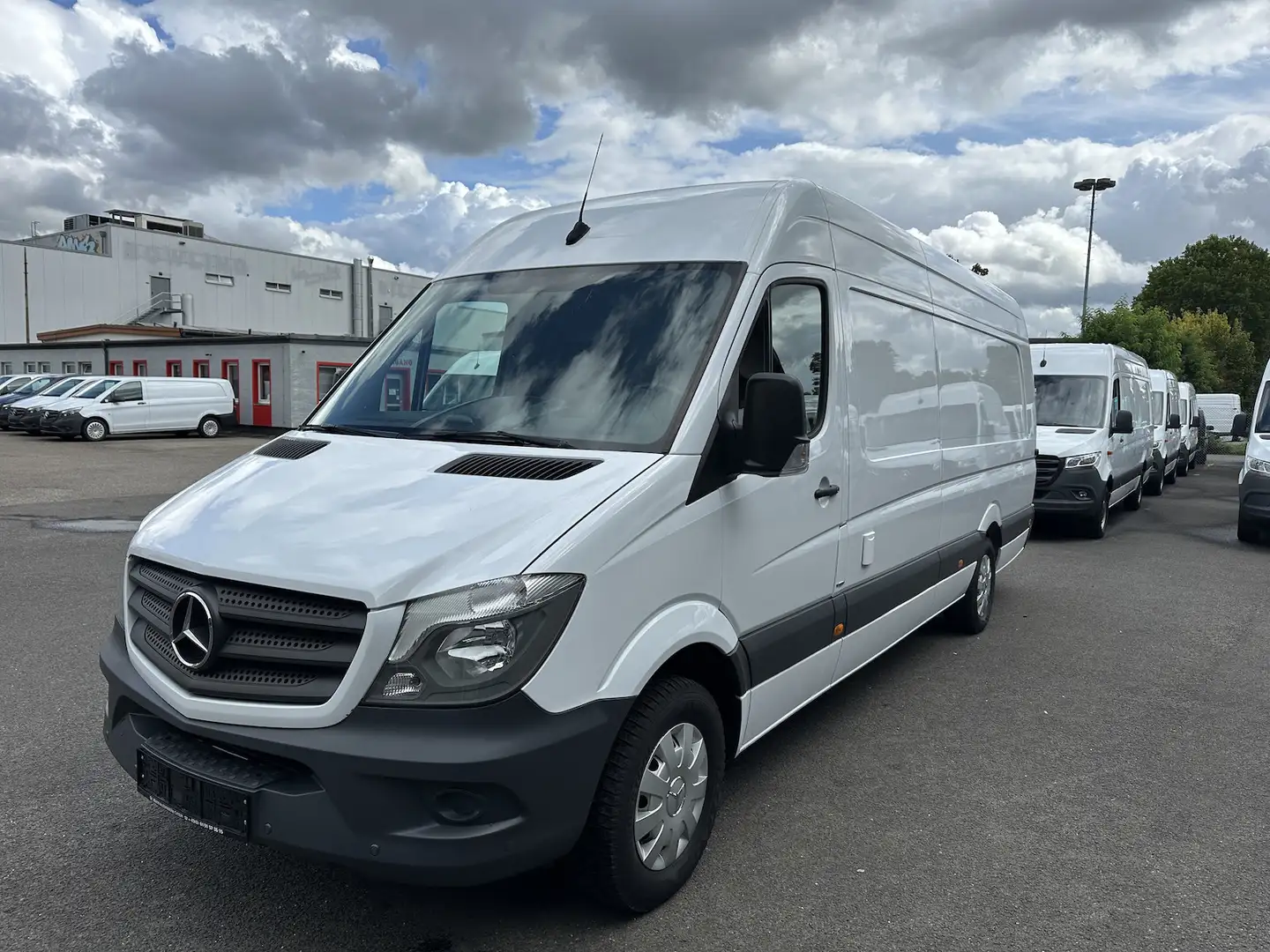 Mercedes-Benz Sprinter 316 CDI Maxi XXL extralang Sortimo Regal Blanco - 2