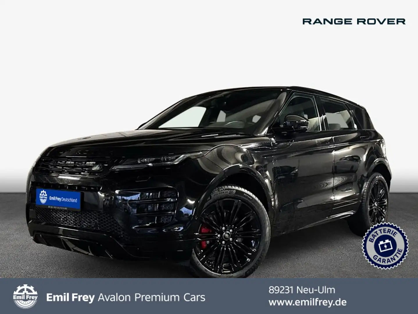 Land Rover Range Rover Evoque P270e Dynamic SE Schwarz - 1