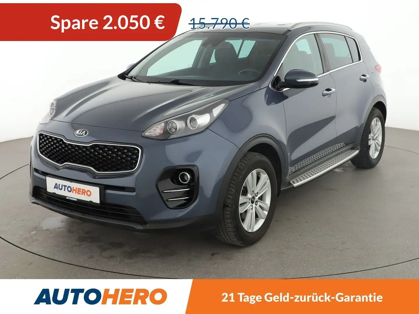 Kia Sportage 1.6 GDI Dream Team 2WD *NAVI*TEMPO*CAM*PDC*SHZ* Albastru - 1