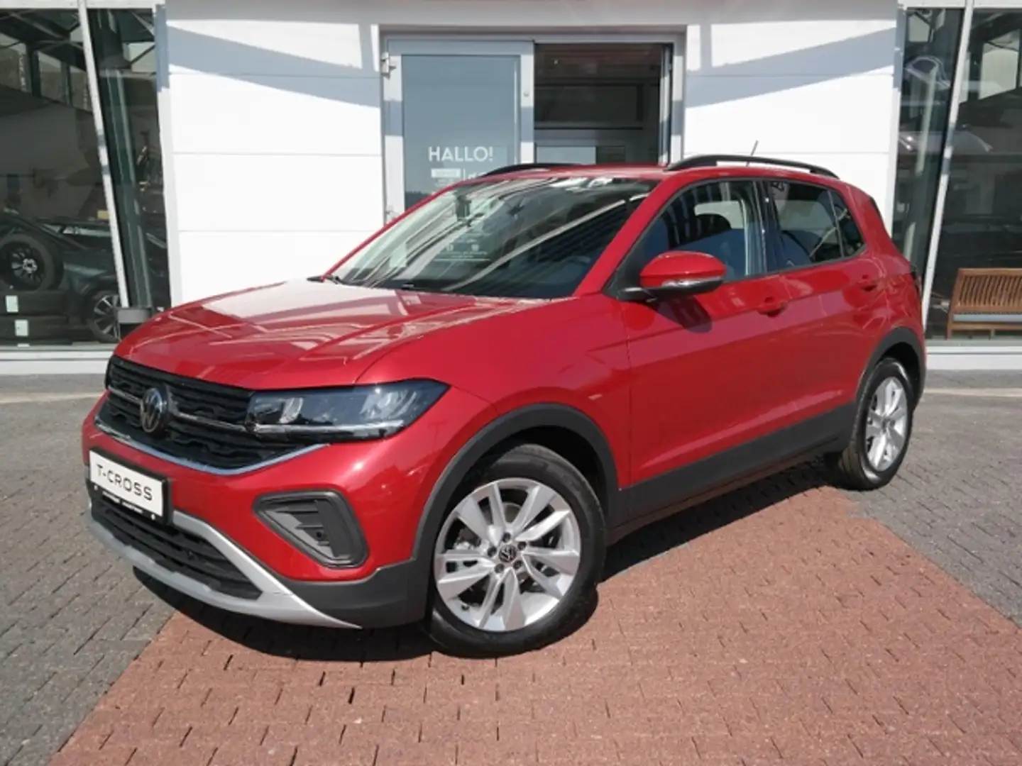Volkswagen T-Cross 1.0 TSI Life DSG AHK LED,SHZ,AppConnect,Kamera Rosso - 2