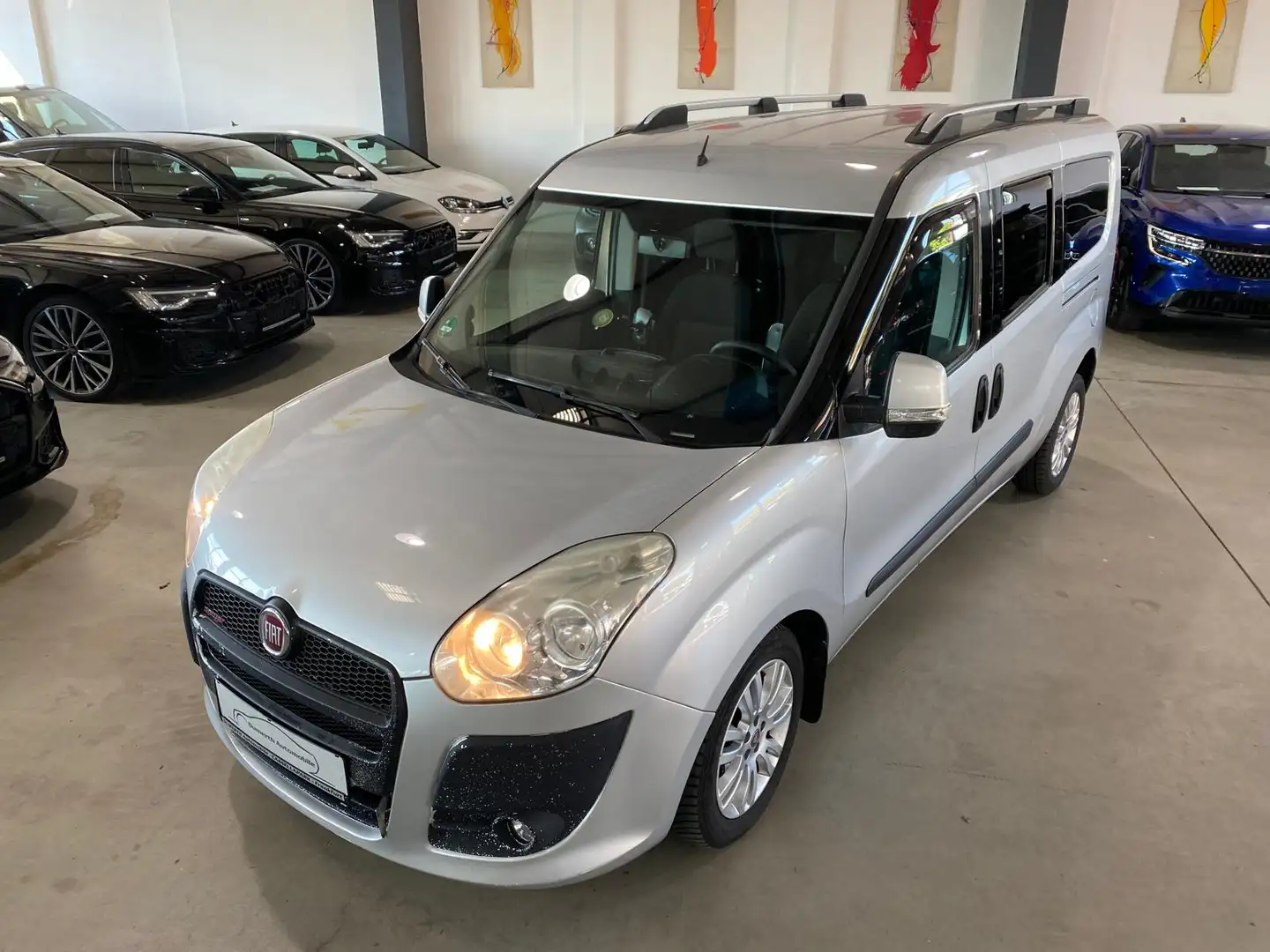 Fiat Doblo SX Maxi Kombi/AHK/5-Sitzer/ALU/ Grau - 2