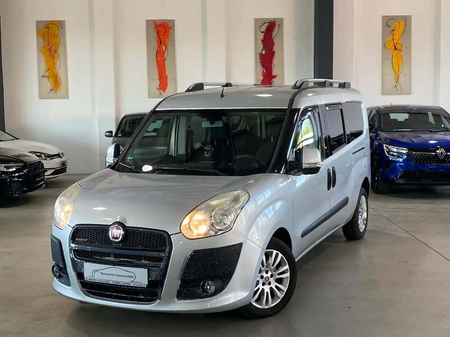 Fiat Doblo SX Maxi Kombi/AHK/5-Sitzer/ALU/ Grau - 1