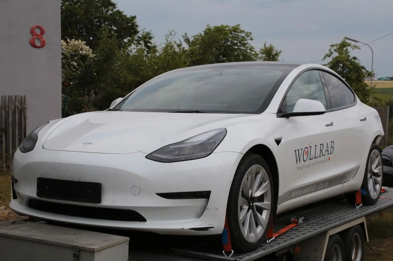 Tesla Model 3 Long Range AWD - 19-Zoll, AHK bijela - 1