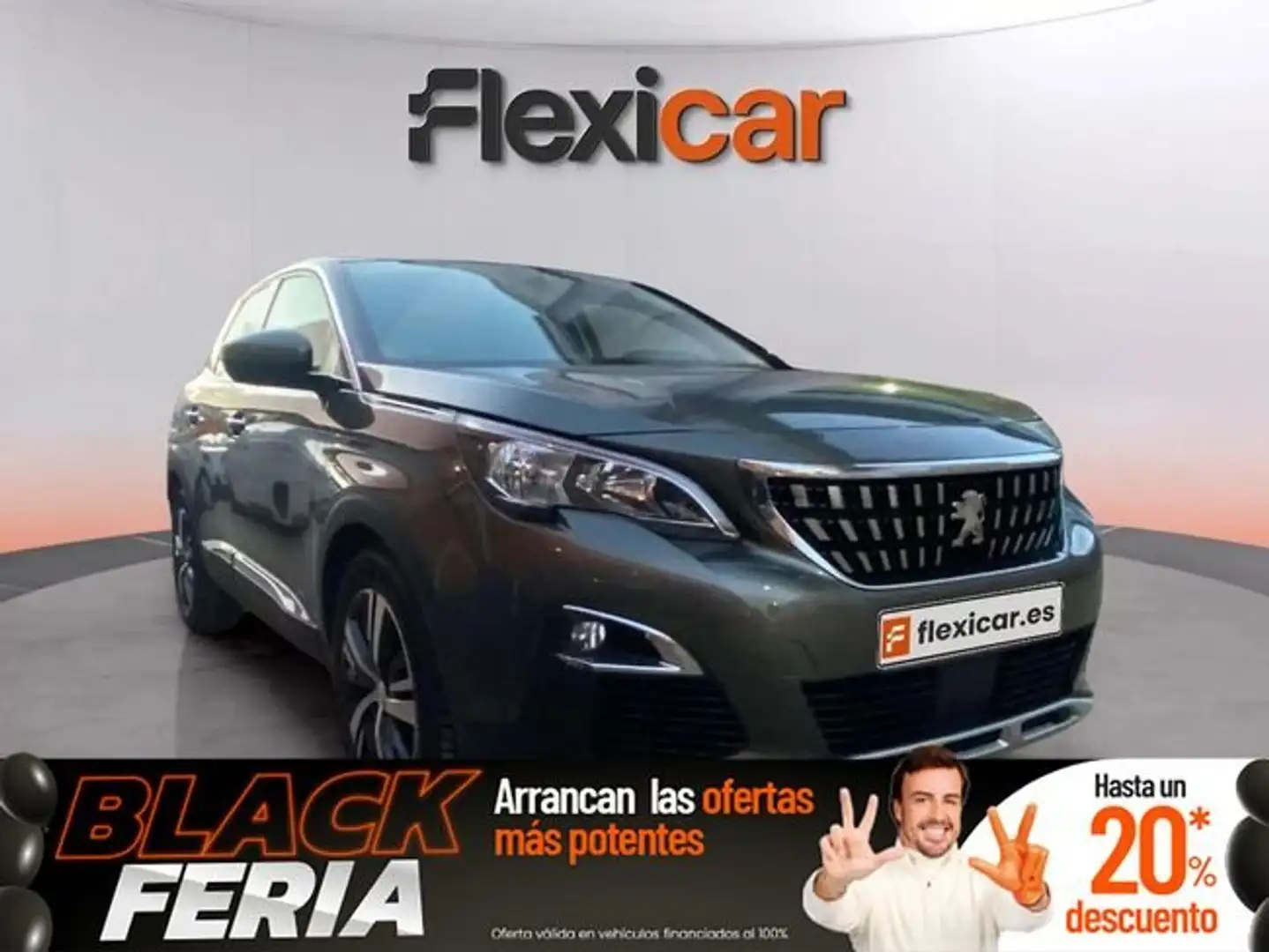 Peugeot 3008 2.0 BlueHDi Allure 150 Gris - 1