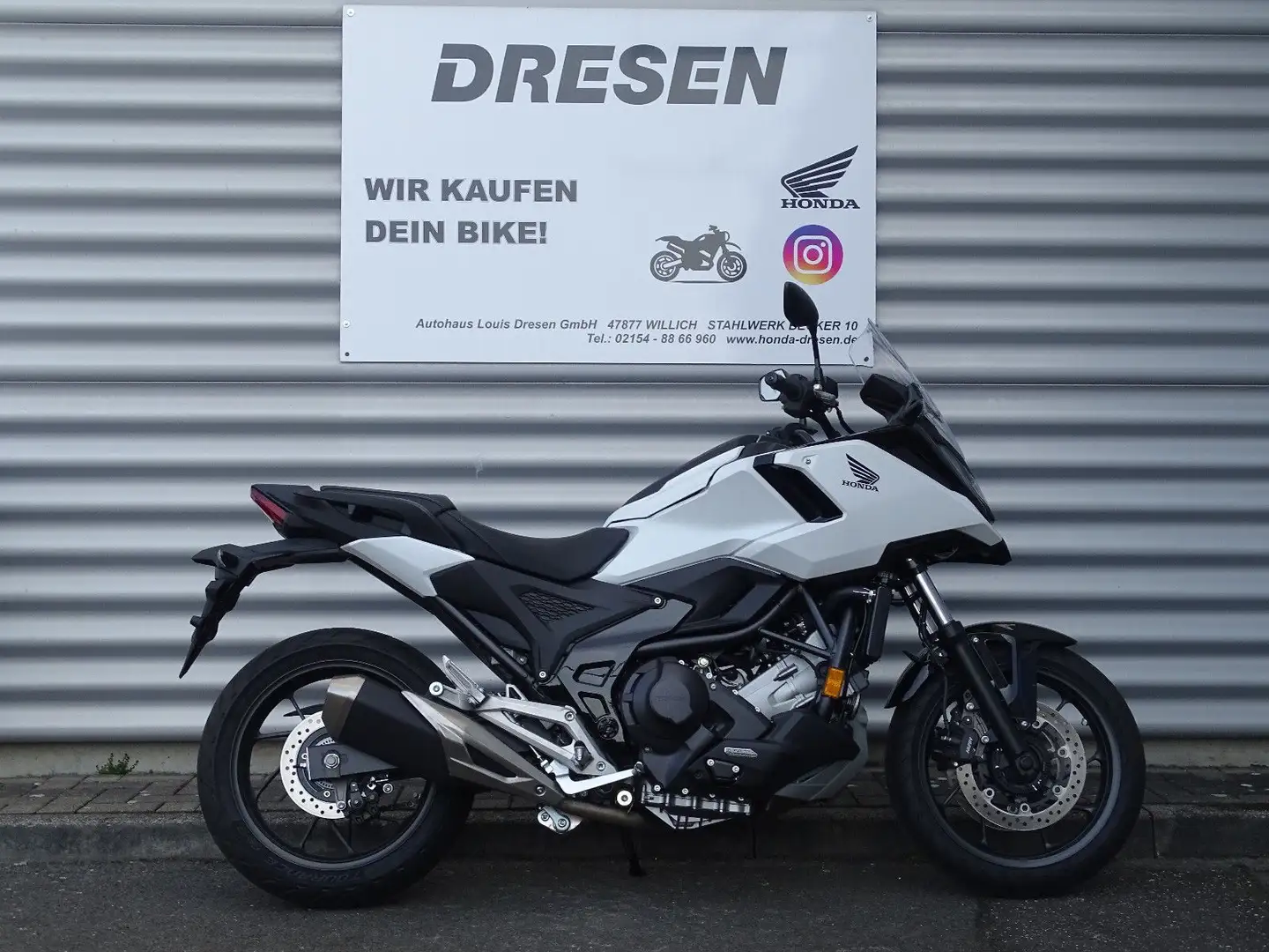 Honda NC 750 X ABS | 2025 | 4.500 km| A2 gedrosselt | Blanco - 1