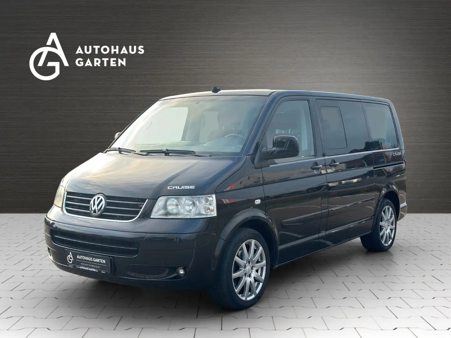 Volkswagen T5 Multivan T5 2.5 TDI Multivan Cruise SHZ Klima AHK 2.Hand Schwarz - 1