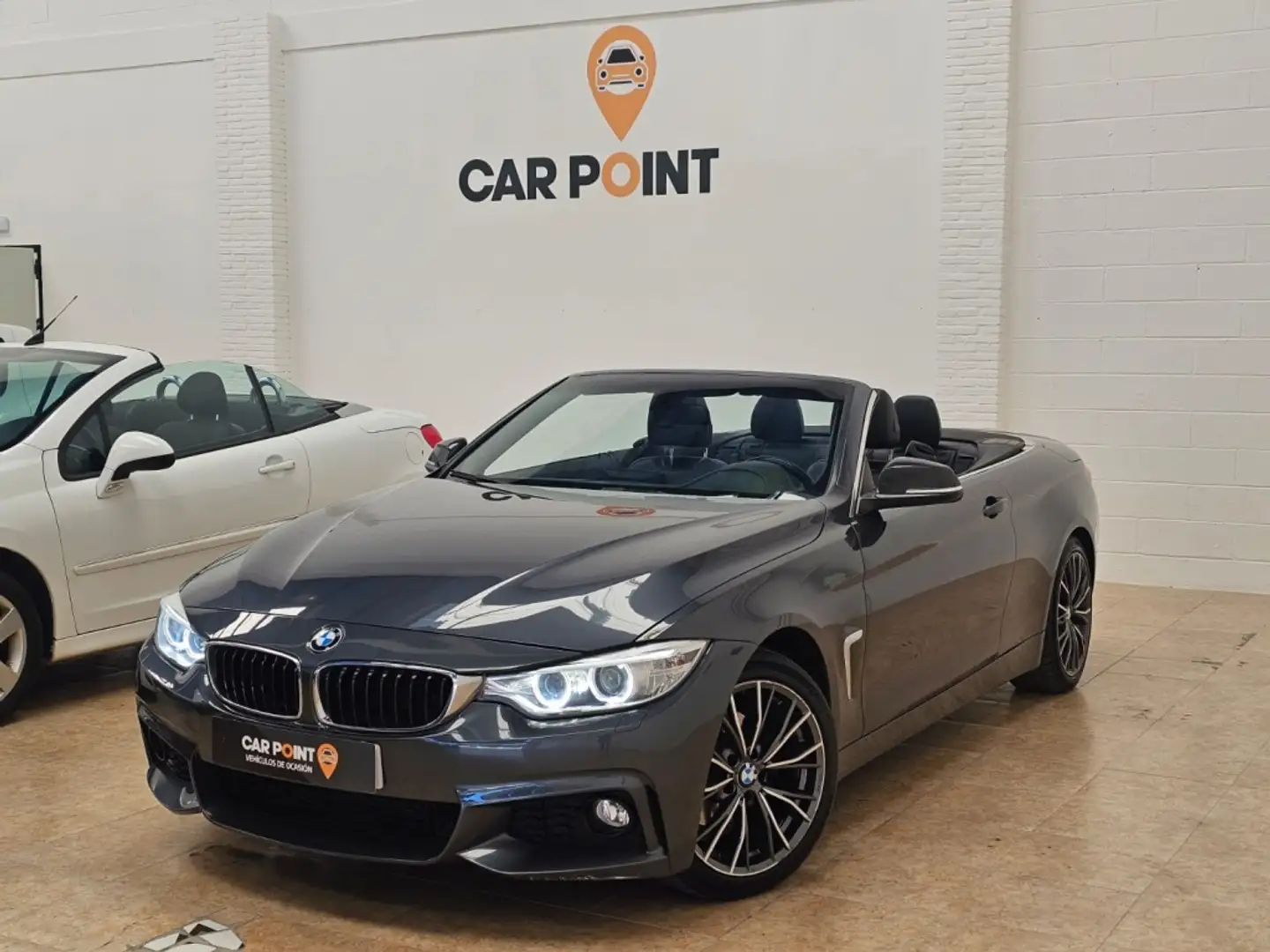 BMW 420 420dA Cabrio Gris - 2