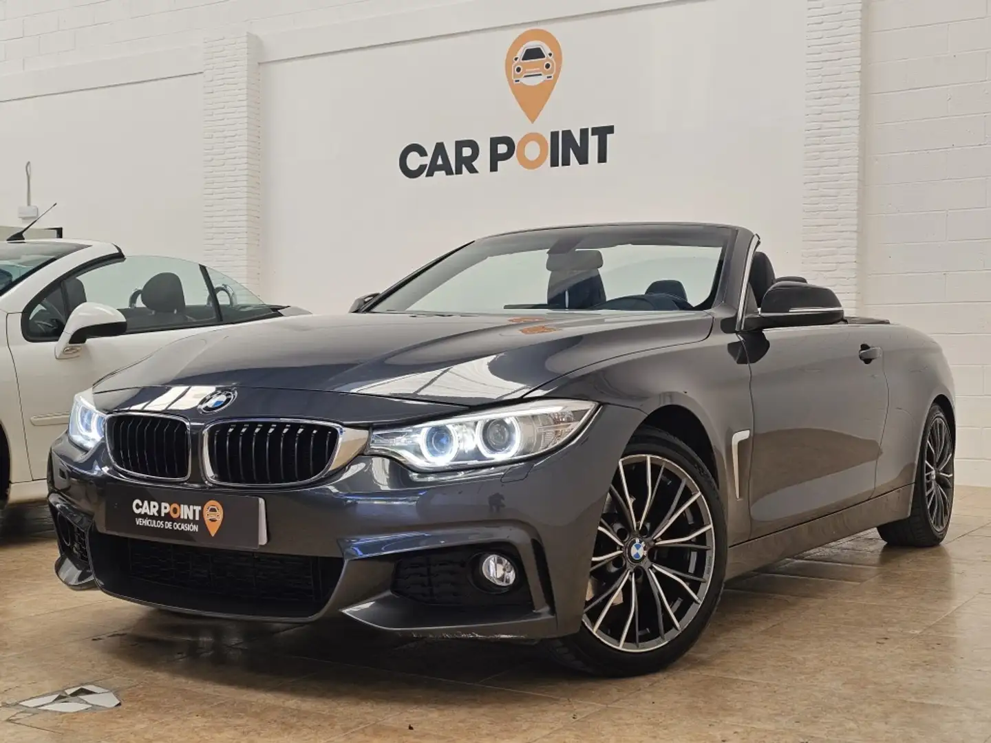 BMW 420 420dA Cabrio Gris - 1