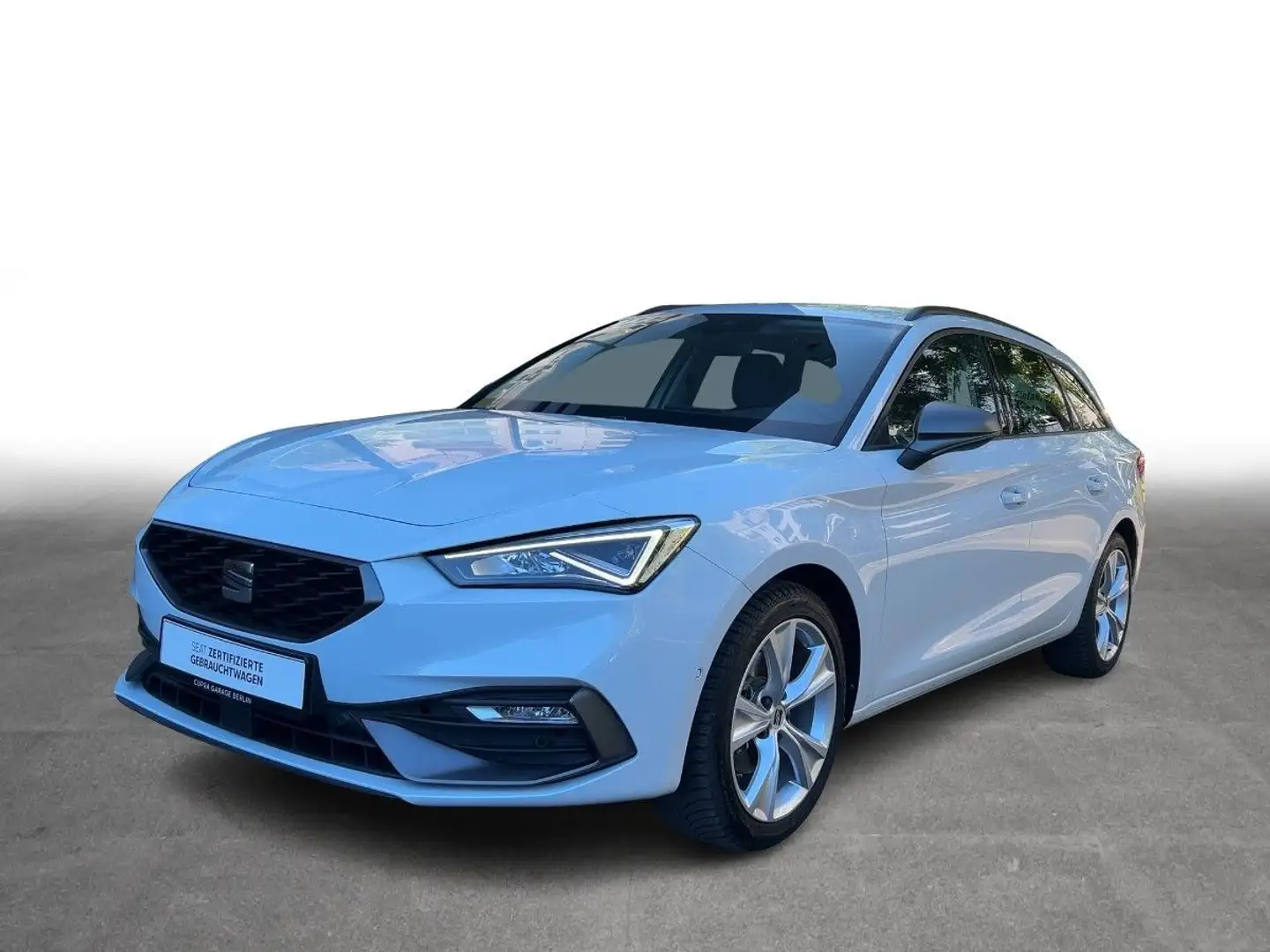 SEAT Leon Sportstourer 1.5 eTSI DSG FR Navi LED SHZ Blanc - 2