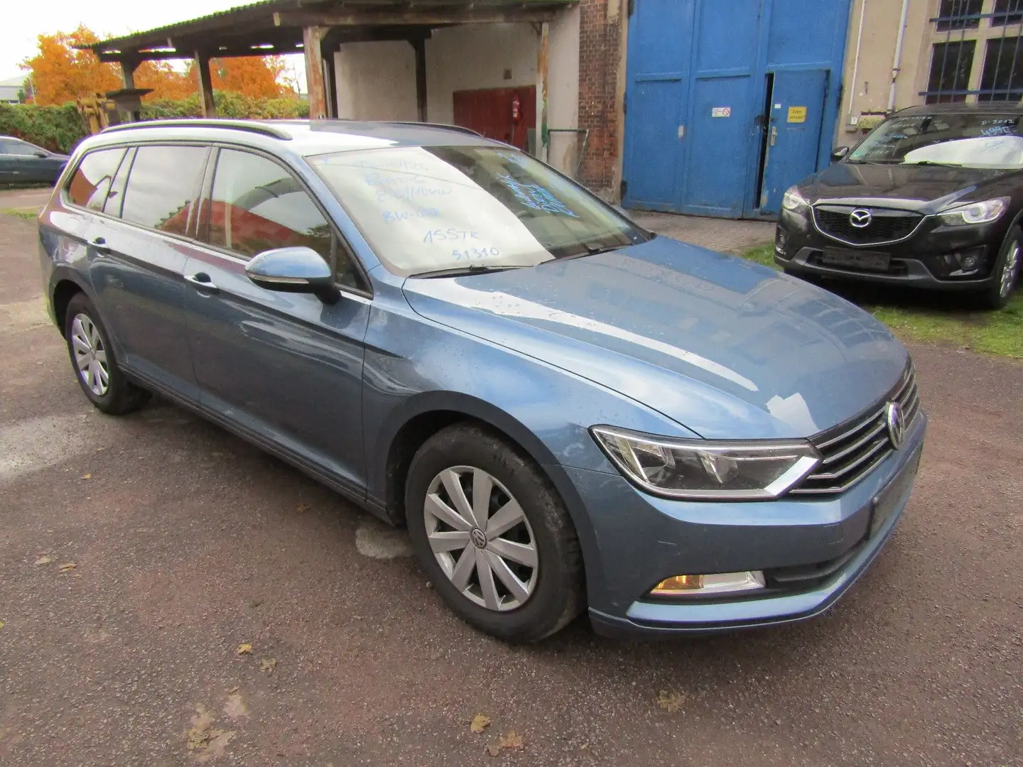 Volkswagen Passat Variant Passat Trendline BMT Automatik TÜV01/26 Blau - 2