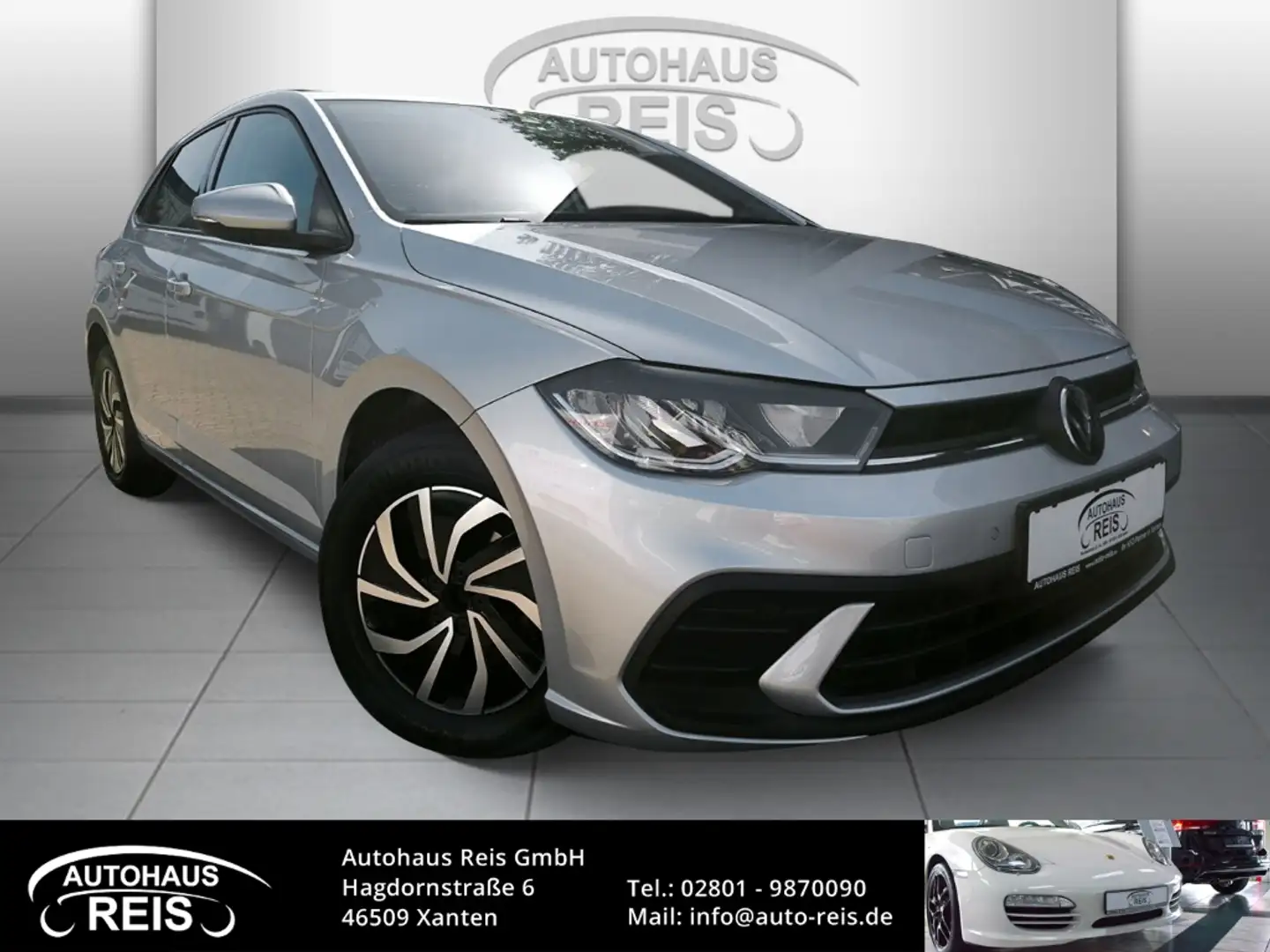 Volkswagen Polo 1.0 TSI LIFE LED APPLE/ANDROID DAB KAMERA DIGITALC Argent - 1