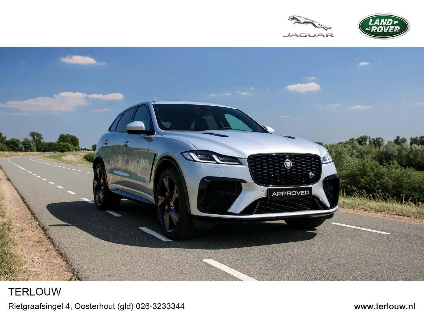Jaguar F-Pace 5.0 V8 SC SVR Argent - 1