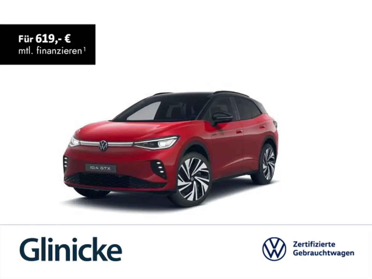 Volkswagen ID.4 GTX AHK/HuD/Pano/360/Kam/Assist/Matrix/h&k/ Rot - 1