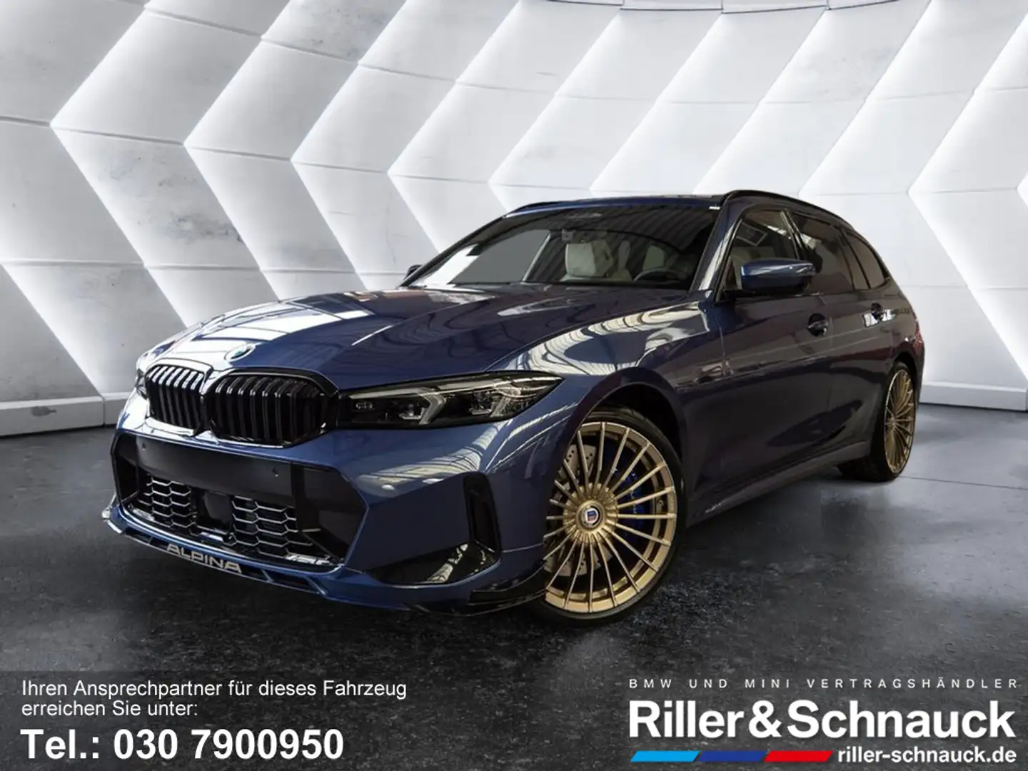 Alpina B3 GT Touring Allrad STANDHZ LED PANO 360° Blau - 1