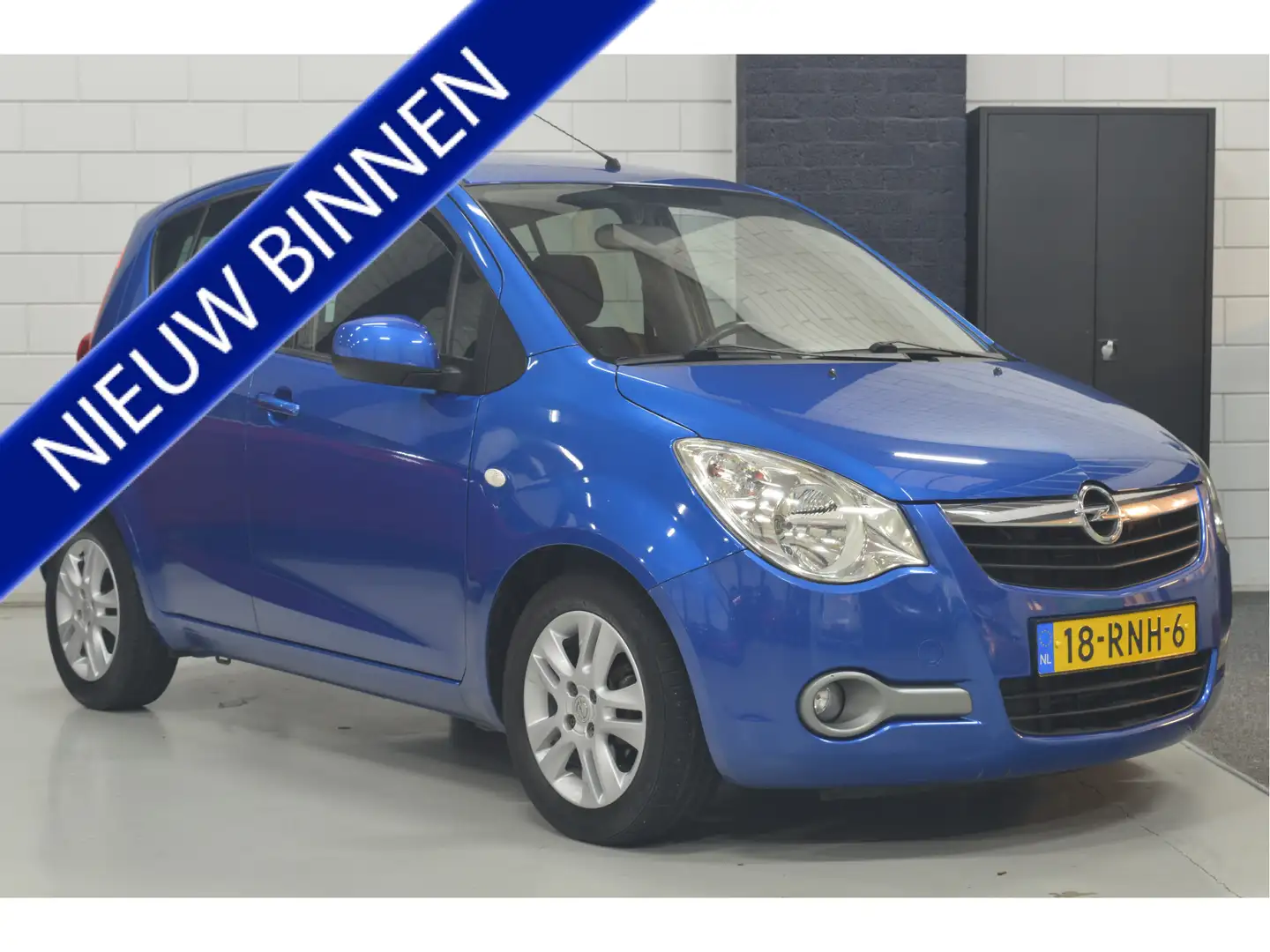 Opel Agila 1.2 Edition // 103.000 km // AIRCO // CRUISE CONTR Blauw - 1