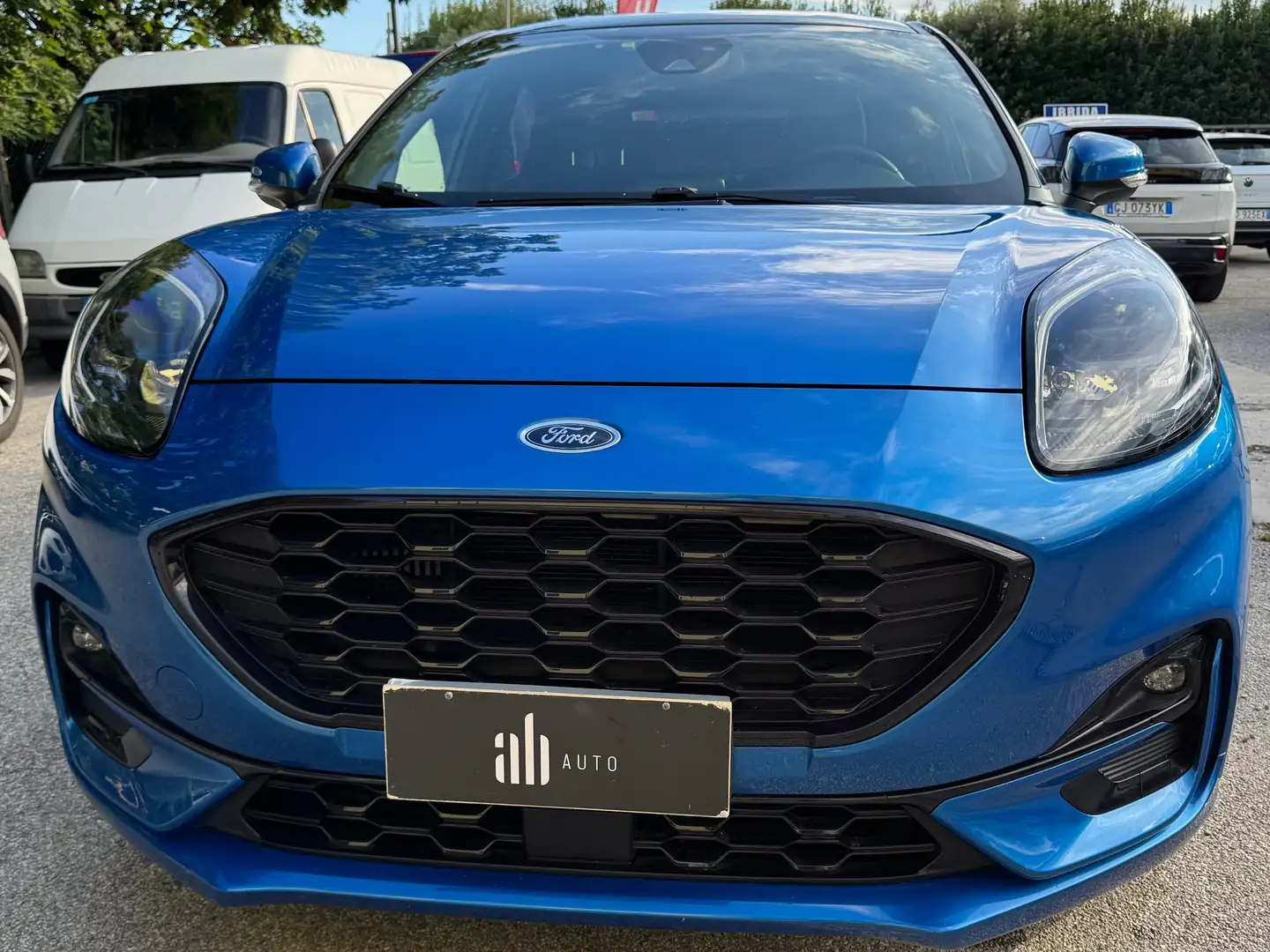 Ford Puma Puma II 2020 1.0 ecoboost h ST-Line X s Blauw - 2