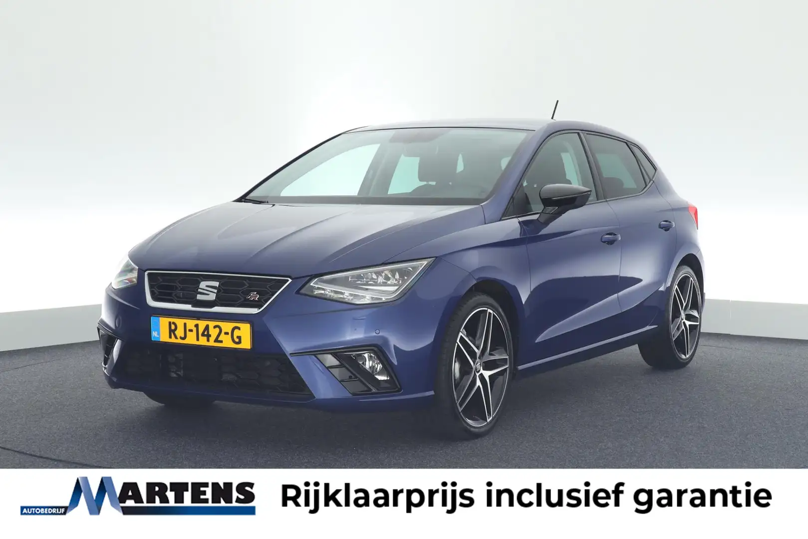 SEAT Ibiza 1.0 TSI 95pk FR Business Intense Camera Led Naviga Modrá - 1