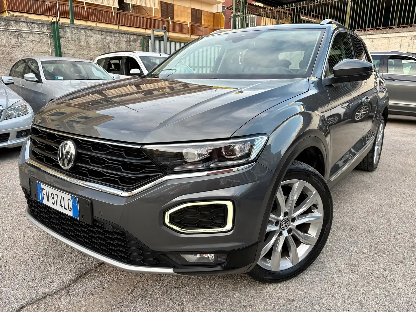 Volkswagen T-Roc T-Roc I 2017 1.6 tdi Advanced Grigio - 1