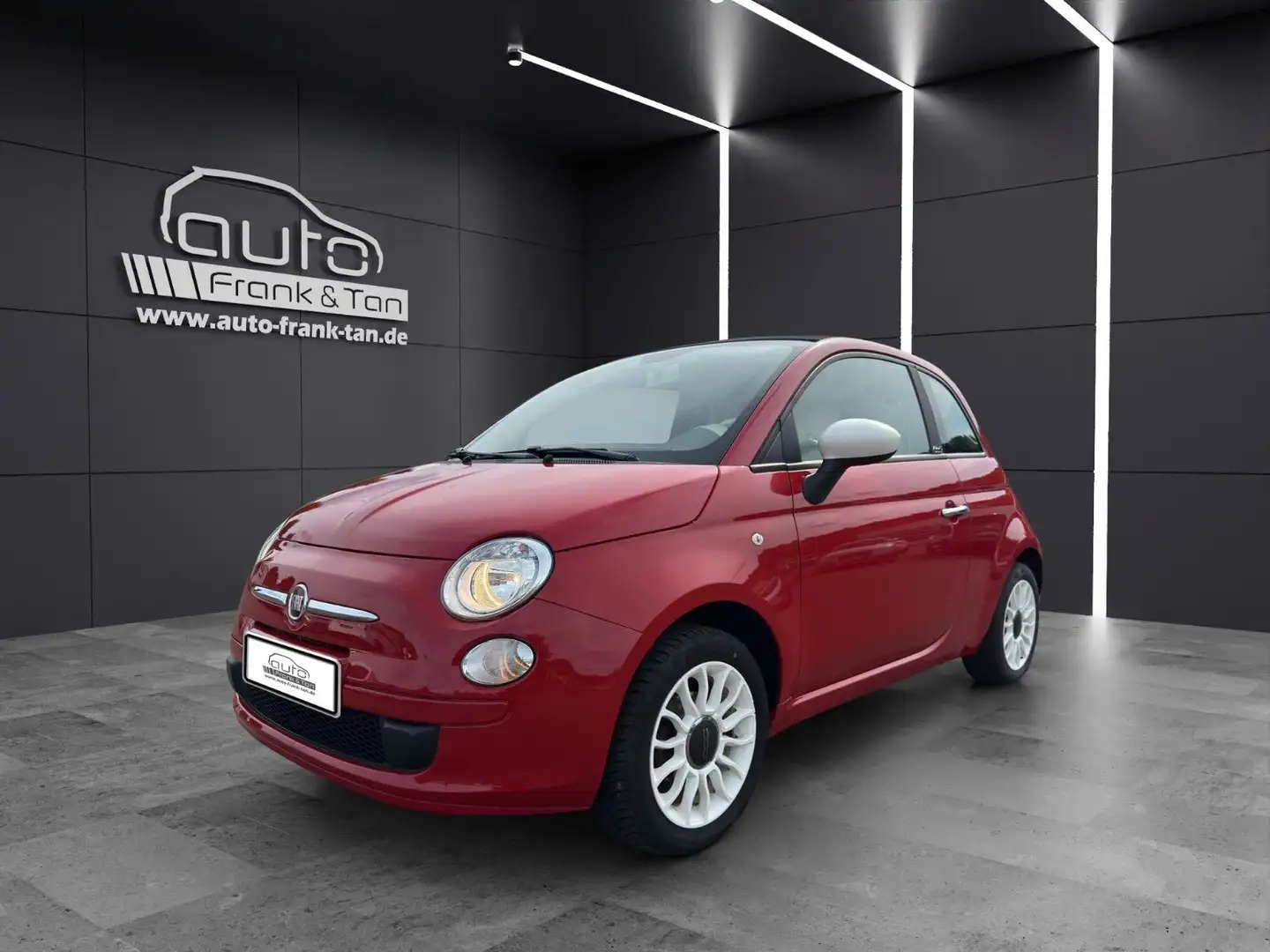 Fiat 500C 1.2 8V Sole Cabrio*PDC*Klima*Faltdach*City* Червоний - 1