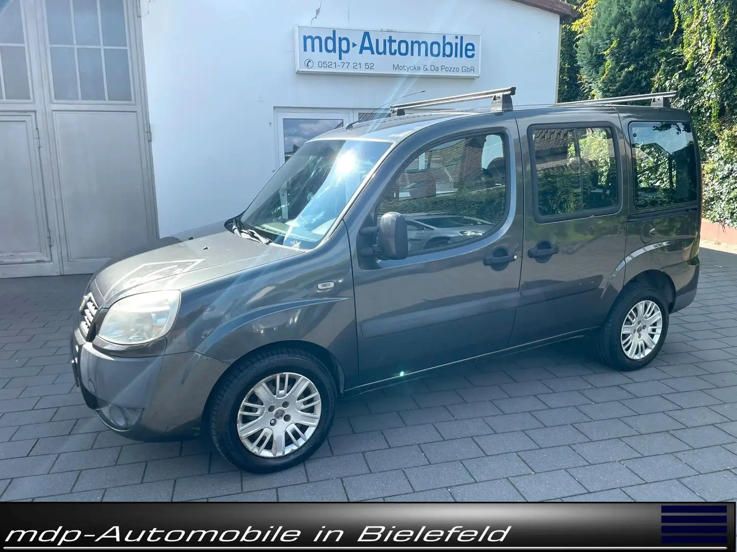 Fiat Doblo DOBLO 1,4 8V DYNAMIC +2x SCHIEBETÜR*TÜV 10/2025* Gri - 2