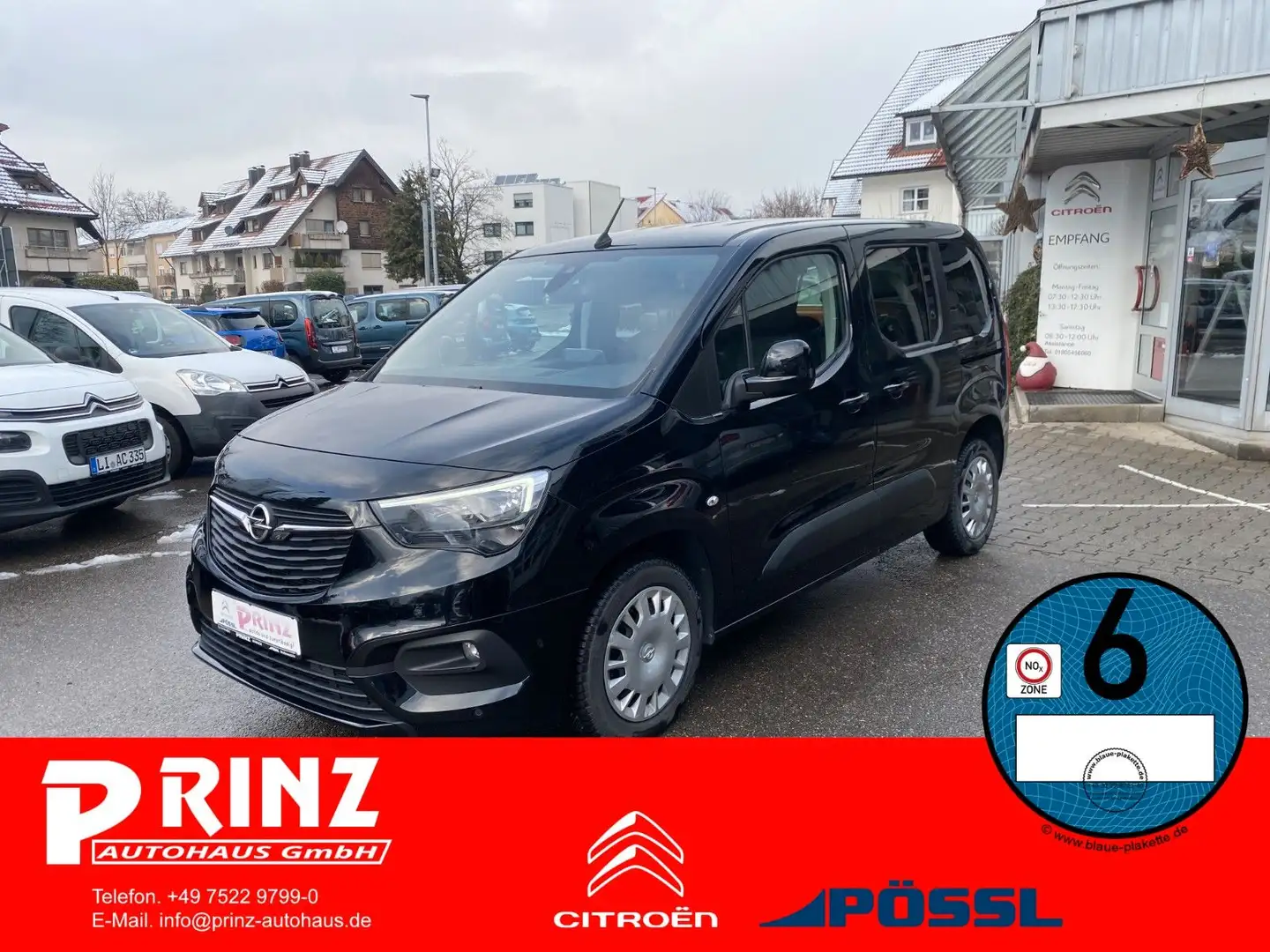 Opel Combo Life Elegance 130 PS*1.Hand*Sitzhzg.*Kamer Negru - 1